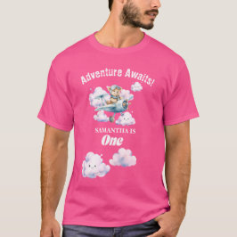 Upp, upp och ner: Teddys födelsedag T-Shirt