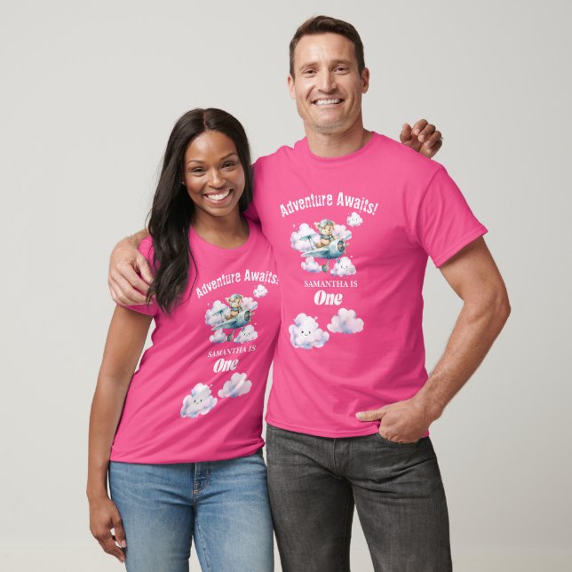 Upp, upp och ner: Teddys födelsedag T-Shirt (Unisex)