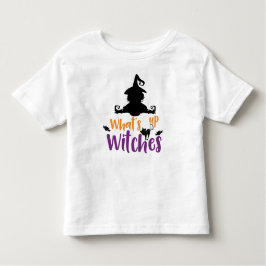 Upp-vitor, Witch, Katt, Fladdermöss, Halloween T Shirt