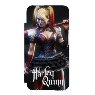 UppassareArkham riddare   Harley Quinn med