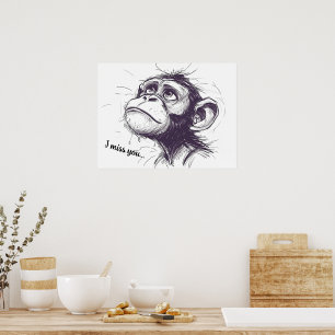 Uppåt Gaze Poster