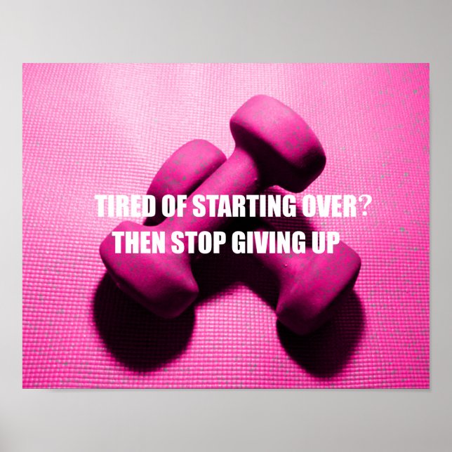 Uppåt inte i Ge | Vikter Poster (Framsidan)