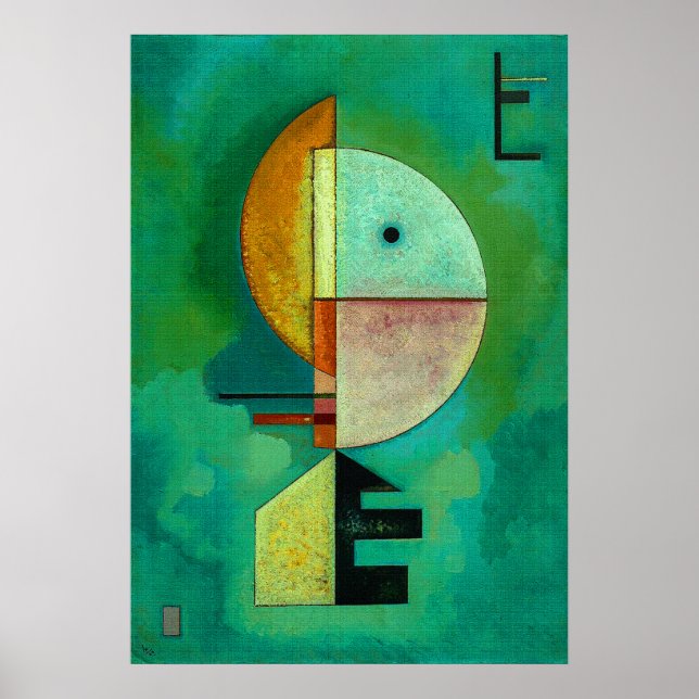 Uppåt - Kandinsky Poster (Framsidan)