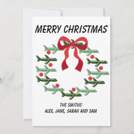 Uppåt och bort julkort inbjudningar