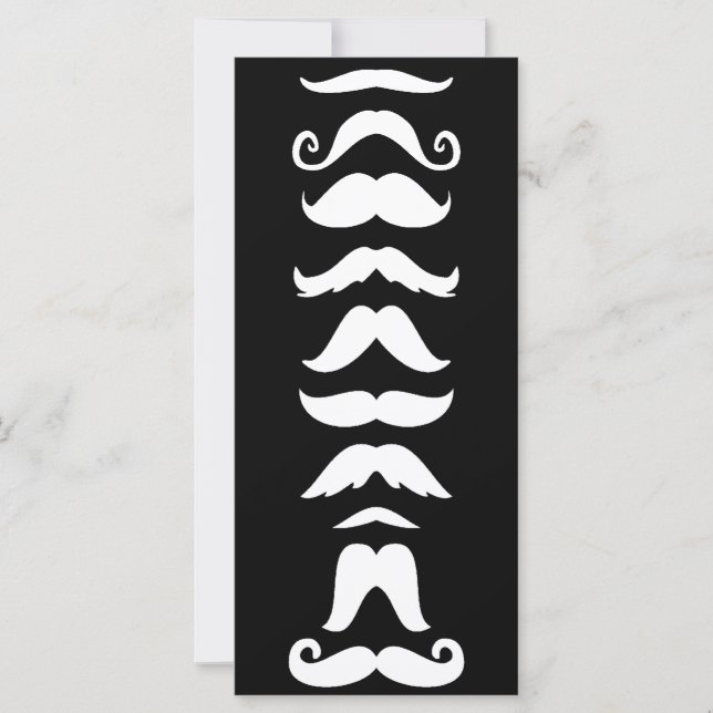 Uppåt på raden Mustache (Framsida)