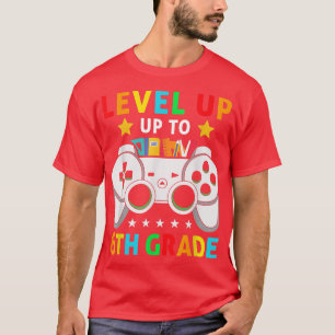 Uppåt till videospelsbo för 6e Klass Back to schoo T Shirt
