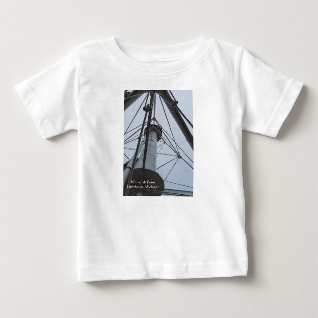 Uppåt Whitefish Point T Shirt (Framsida)