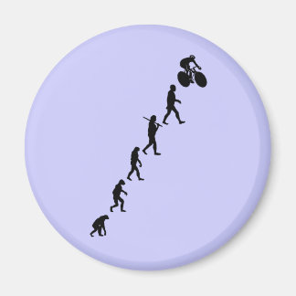 Uppåtgående cykeldesign magnet