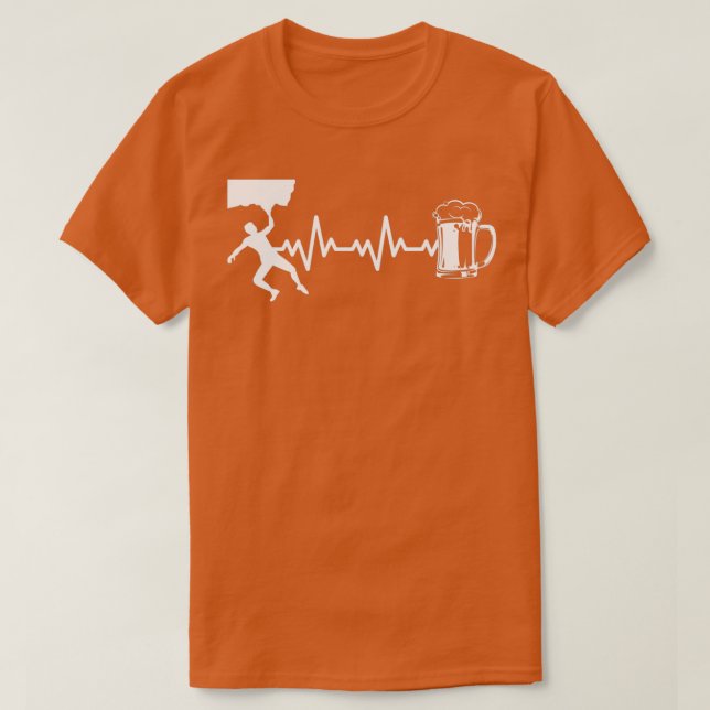 Uppåtgående klättersklätter Boulderer 10 T Shirt (Design framsida)