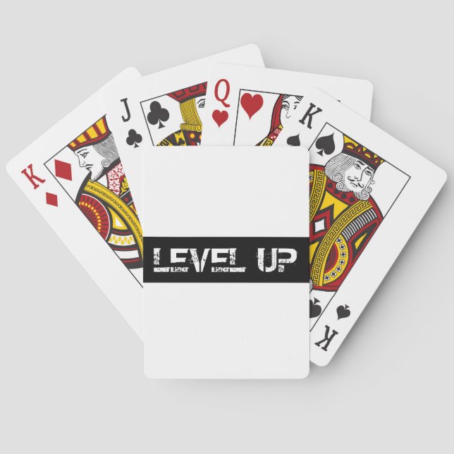 Uppåtriktad inspiration/motivation casinokort (Baksidan)