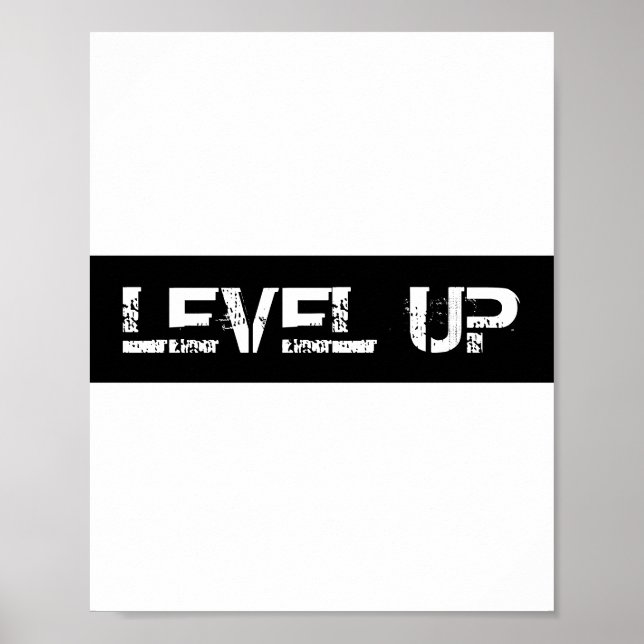 Uppåtriktad inspiration/motivation poster (Framsidan)