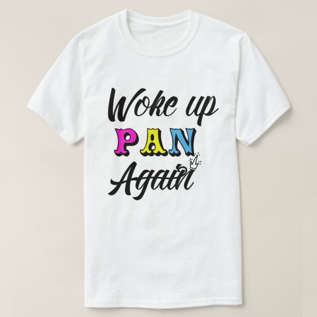 Uppåtriktad panna T-Shirt (Design framsida)