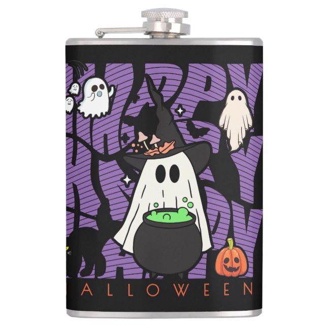 Uppåtriktad Roligt | Happy halloween Magic & MisCh Fickplunta (Framsidan)