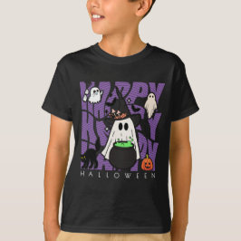 Uppåtriktad Roligt | Happy halloween Magic & MisCh T Shirt