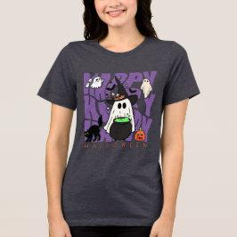 Uppåtriktad Roligt | Happy halloween Magic & MisCh T Shirt