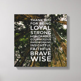 Uppåtriktad spärr nr 3 (12 x 12) canvastryck