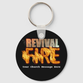 Uppåtriktad typografi evangelism i fridlysningskyr nyckelring