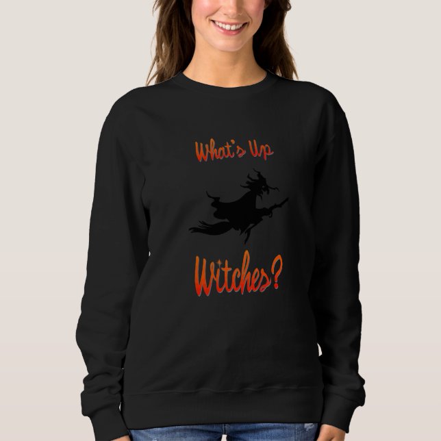 Uppåtvinklingar Halloween Spooky Horror T Shirt (Framsida)