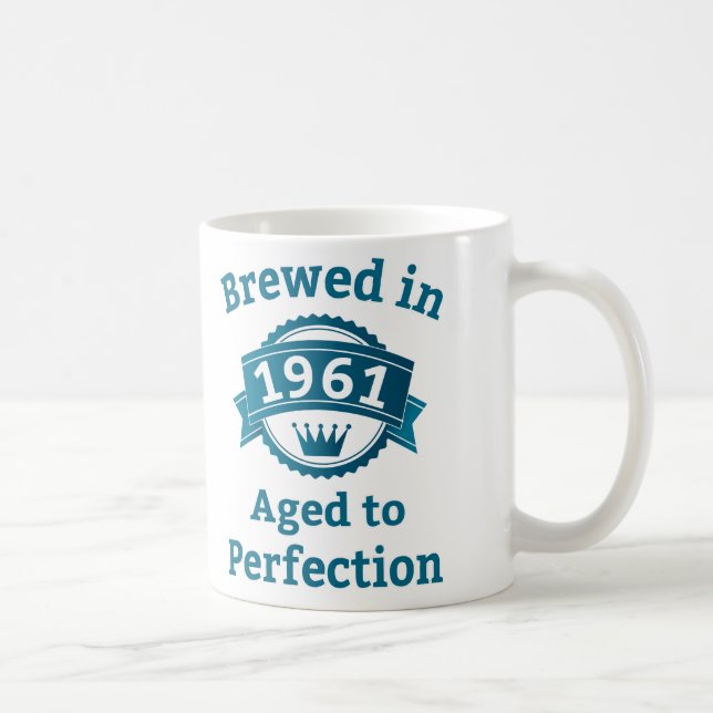 Uppblåst 1961 Åldras till Perfection Kaffemugg (Höger)