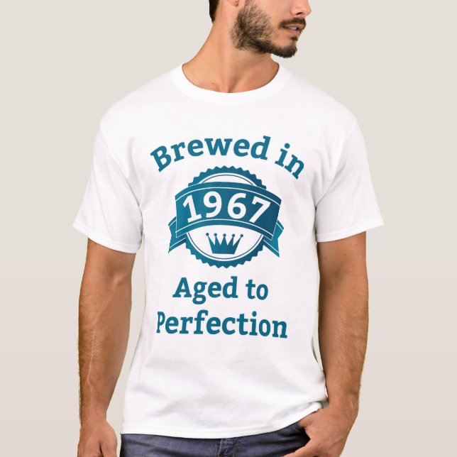 Uppblåst 1967 Åldras till Perfection Tee (Framsida)