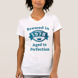 Uppblåst 1978 Åldras till Perfection T Shirt
