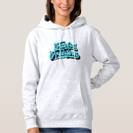 Uppblåst av frihet | Avslappnad Hoodie T Shirt