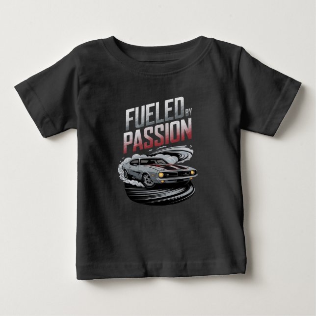 Uppblåst av passion - bilentusiastisk design t shirt (Framsida)