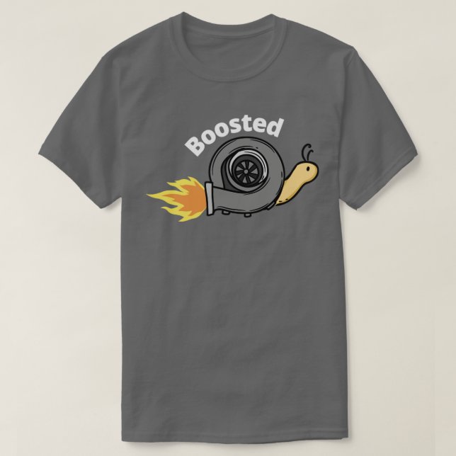 uppblåst turbo i snigel t shirt (Design framsida)