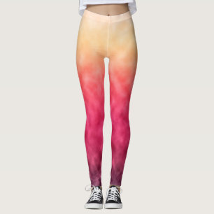 Uppblommad Horisont Leggings