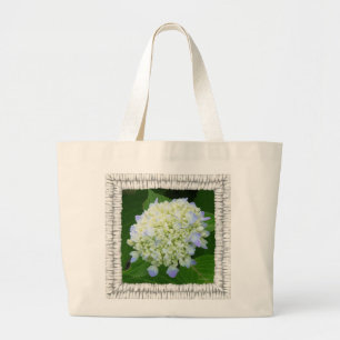 Uppblommande blomning jumbo tygkasse