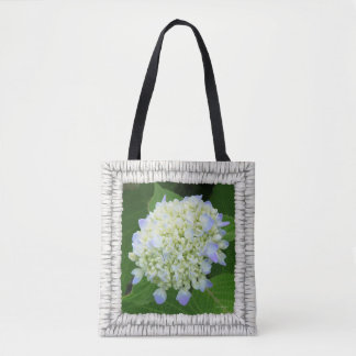 Uppblommande blomning tygkasse