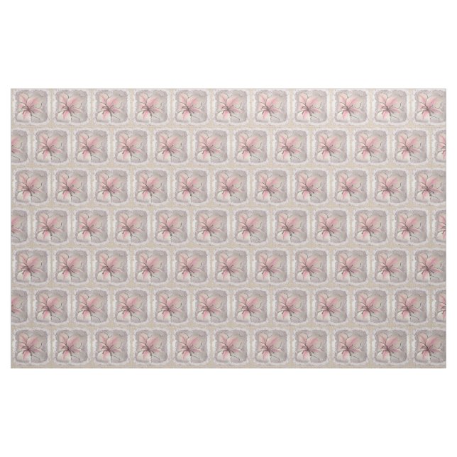 Uppblommande liljeblomma tyg (Fat Quarter)