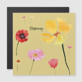 Uppblomstring Magnetisk Inbjudningskort
