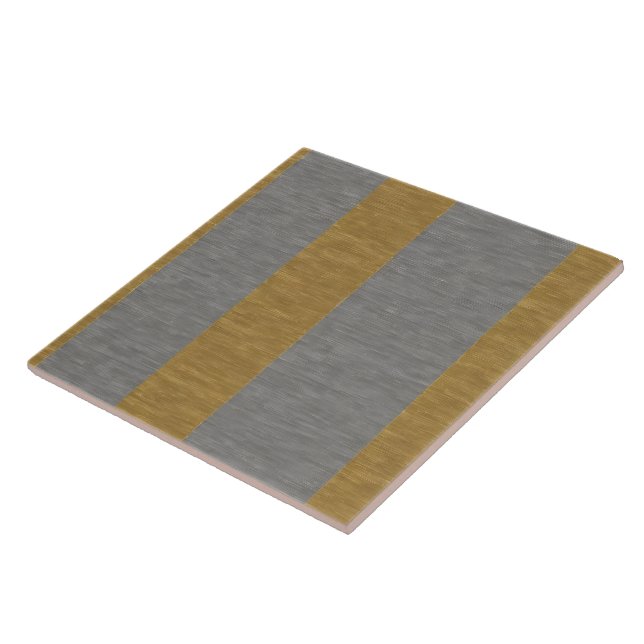 Uppbörd av lyxurn Linen Popular Silver Guld Kakelplatta (Sidan)