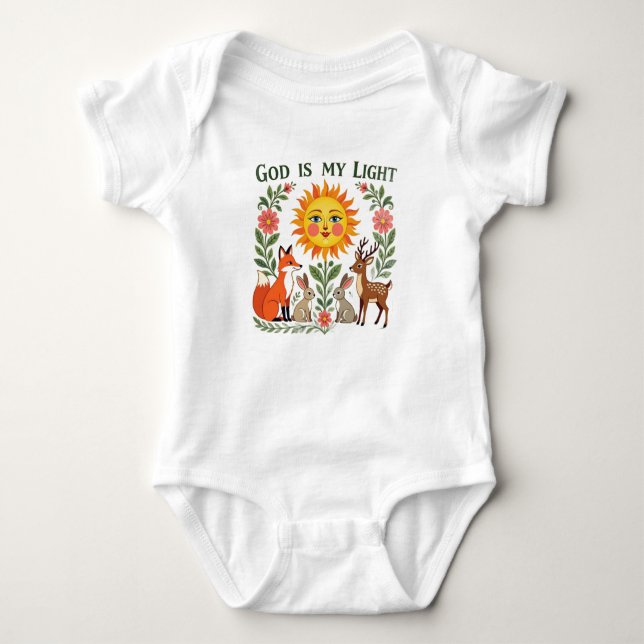 Uppbyggelig Snap-tee T Shirt (Framsida)