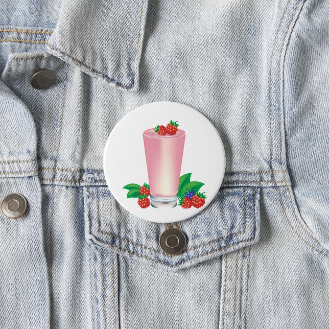 Uppdatera Berry Smoothie Rosa Drink Knapp (Skapare uppladdad)