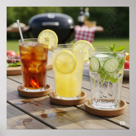 Uppdatera Cookout Beverages Poster