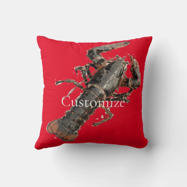 Uppdatera Maine Lobster Thunder_Cove Kudde (Baksida)