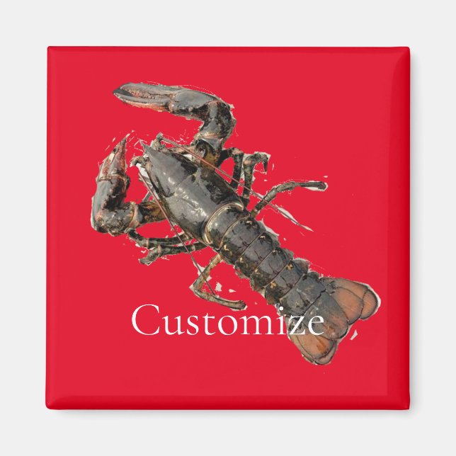 Uppdatera Maine Lobster Thunder_Cove Magnet (Framsidan)