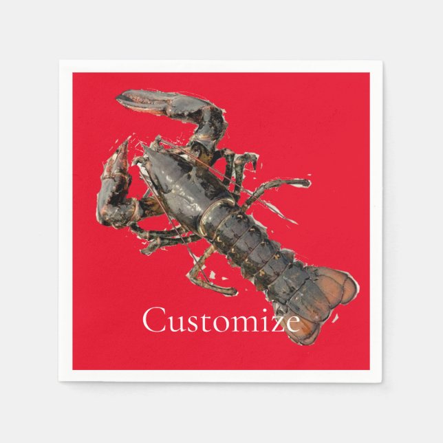 Uppdatera Maine Lobster Thunder_Cove Pappersservett (Framsidan)