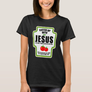 Uppdatera med Jesus Religiösa kryddor för Kristus T Shirt
