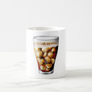 Uppdatera soda-dryck av Kall med ismassa med bubbl Kaffemugg