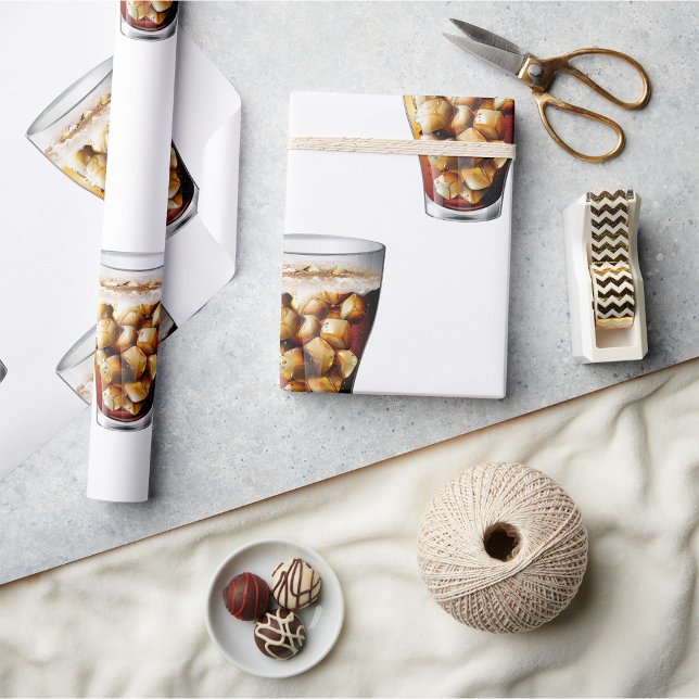 Uppdatera soda-dryck av Kall med ismassa med bubbl Presentpapper (Skapare uppladdad)