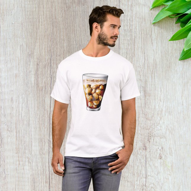 Uppdatera soda-dryck av Kall med ismassa med bubbl T Shirt (Skapare uppladdad)