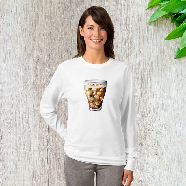Uppdatera soda-dryck av Kall med ismassa med bubbl T Shirt (Skapare uppladdad)