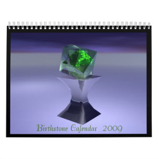 (Uppdaterad) Birthstone kalender 2009 - skräddarsy