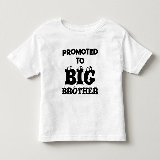 UPPDATERAD TILL STORBROR BABYFÖRHÄLLANDE  T SHIRT (Framsida)