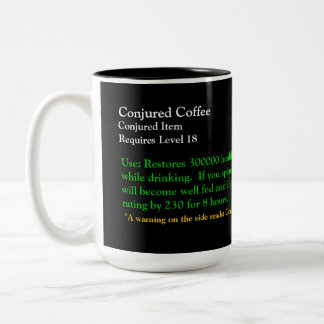 UPPDATERAD Warcraft mugg - Conjoured kaffe -