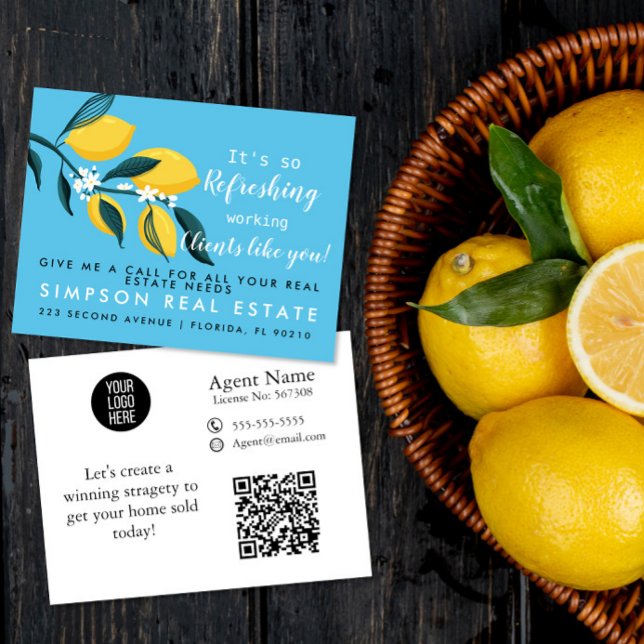 Uppdaterar popup-kort för Lemon Realtor-referens Vykort (Skapare uppladdad)