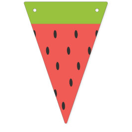 Uppdaterar sommarens vattenmelon. vimplar